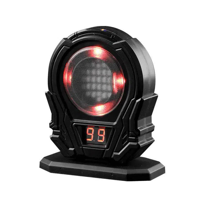 Electronic Reactive Laser Target, Scoring