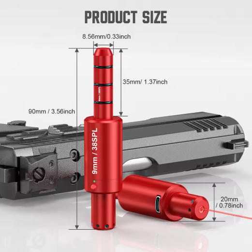 9MM Laser Aiming Bore Sight - Image 2