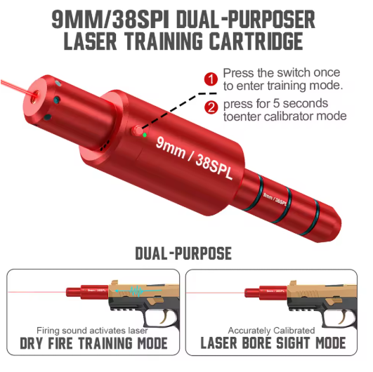 9MM Laser Aiming Bore Sight - Image 3