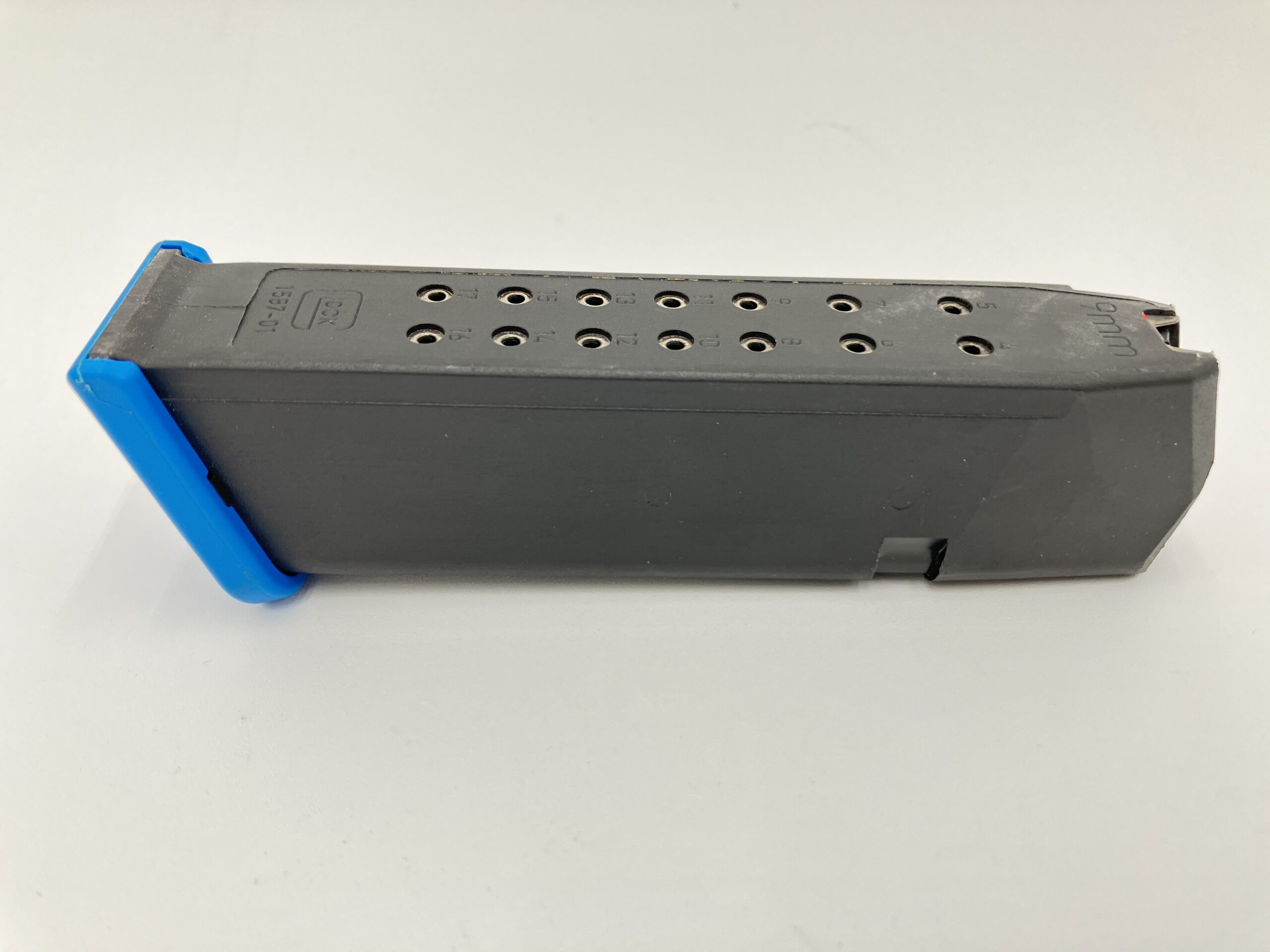 GLOCK G17 9MM 17rd Magazine, Blue Baseplate