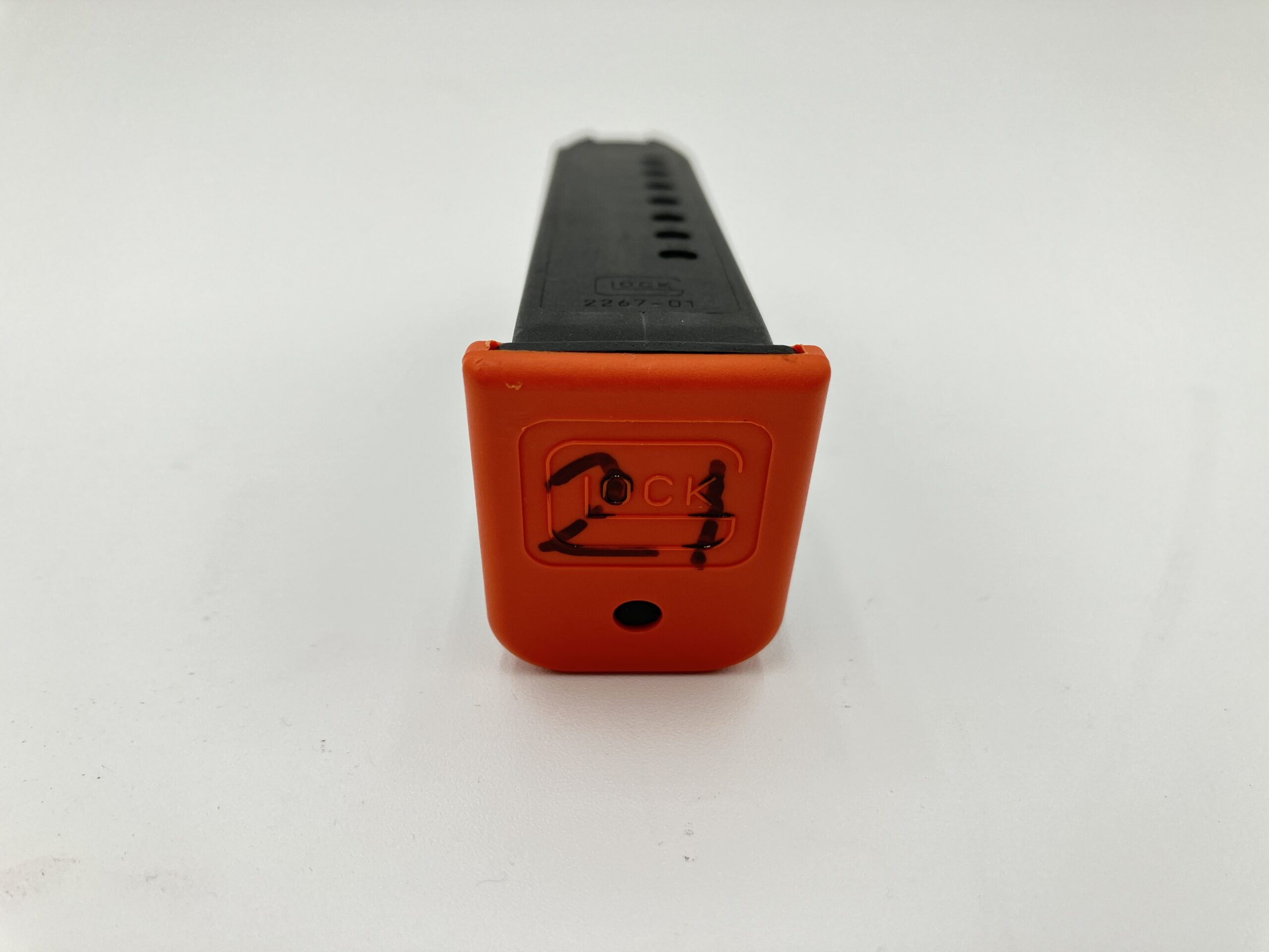GLOCK G17 9MM 10rd Magazine, Orange Baseplate - Image 4