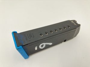 GLOCK G19 9MM 10rd Magazine, Blue Baseplate