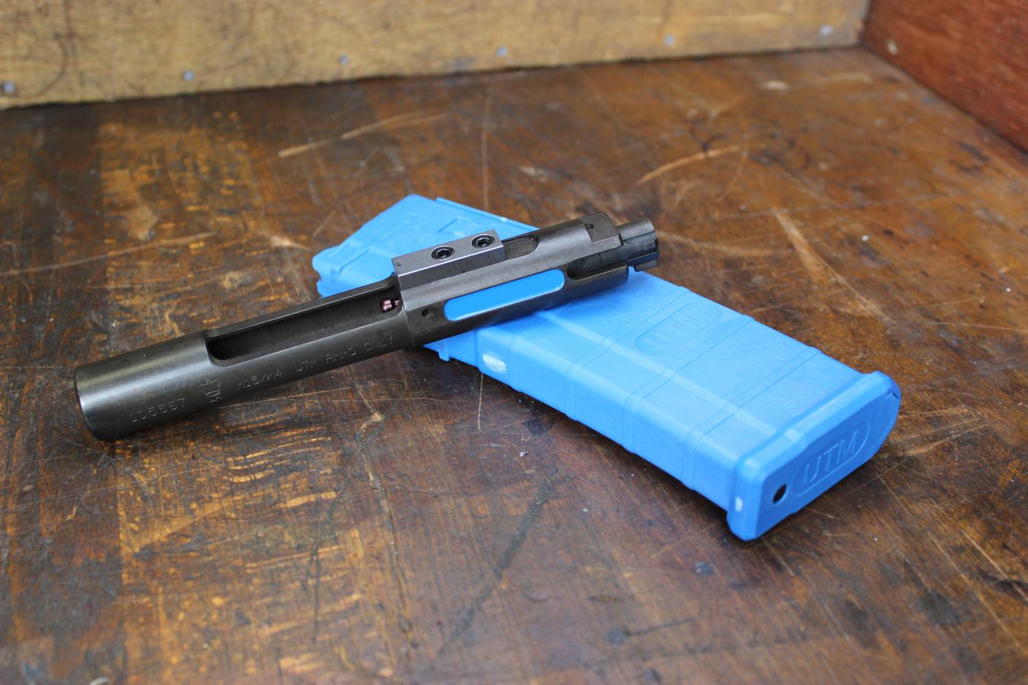 UTM AR-15 Universal Blue 30rd Magazine - Image 2