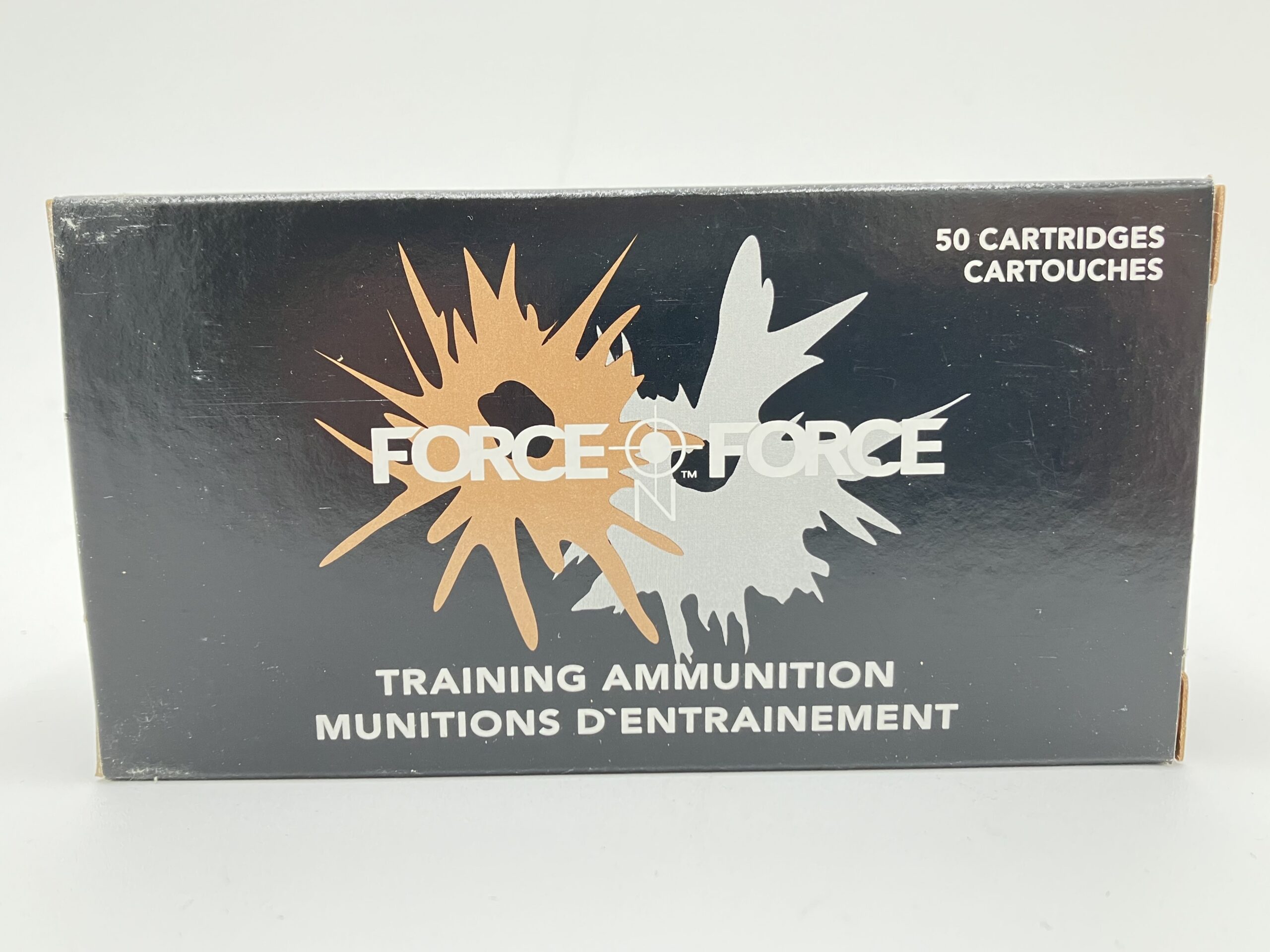 Force on Force 9MM Marking Cartridges, Yellow, 50/box - Image 3