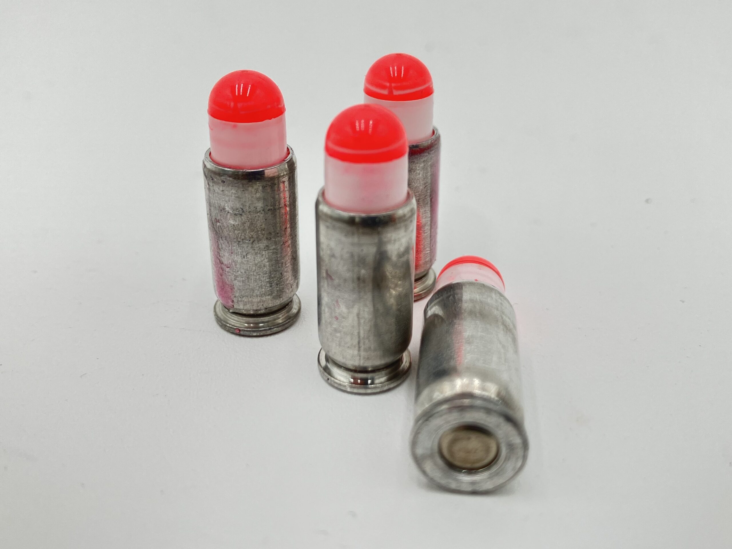 Force on Force 9MM Marking Cartridges, Red, 50/box - Image 2