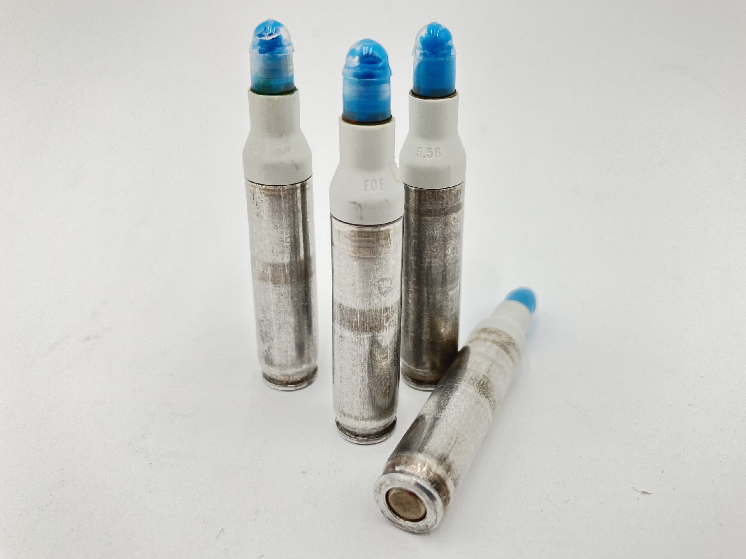Force on Force 5.56MM Marking Cartridges, Blue, 20/box - Image 2